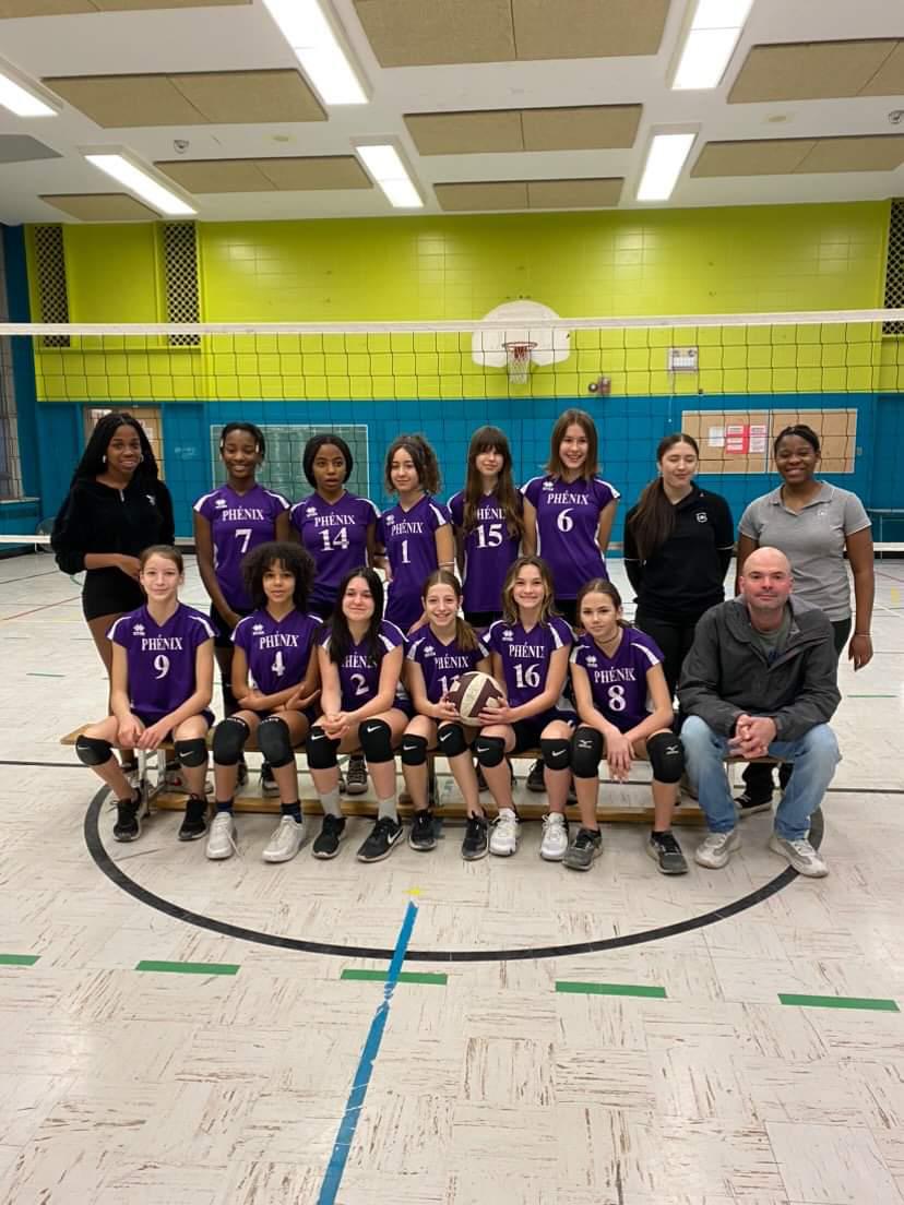 Équipes sportives volleyball 2022-2023 - Marguerite-De Lajemmerais